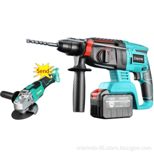 Wireless Brushless Electric Hammer Fast Charging Battery Life Super Motor One Machine Multi-purpose Multi-function hammer